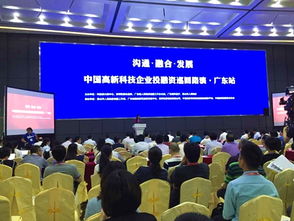 高新企業投融資路演廣東站圓滿舉行，科技中介服務賦能創新發展